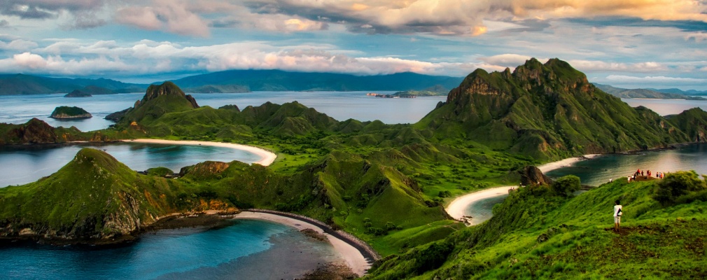 Vue sur l’île de Komodo
