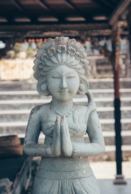 Statuette de temple balinais